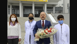 Vali Varol, TOBB Mesleki ve Teknik Anadolu Lisesini Ziyaret Etti