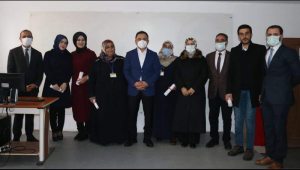 HALK EĞİTİM MERKEZİ'NDE AÇIKÖĞRETİM MEZUNİYET TÖRENİ