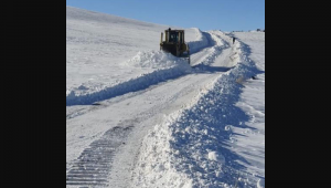 İlçe Özel İdare Müdürlüğü ekiplerimizin karla mücadele çalışmaları devam ediyor.