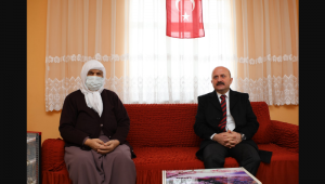 Vali Varol'dan Şehit Ailesine Ziyaret