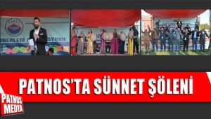 PATNOS'TA SÜNNET ŞÖLENİ