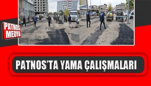PATNOS'TA YAMA ÇALIŞMALARI