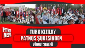 Türk Kızılay Patnos Şubesinden Sünnet Şöleni