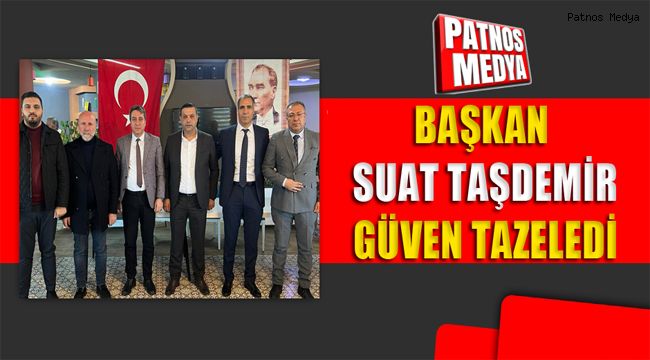 SS. Süphan Patnos Esnaf ve Sanatkarlar Kredi ve Kefalet Kooperatifi seçimini yaptı