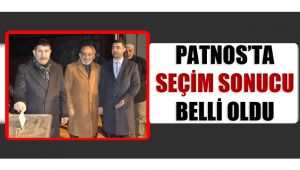 PATNOS'TA SEÇİM SONUCU BELLİ OLDU
