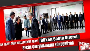 AK Parti Ağrı Milletvekili Adayı Ruken Kilerci Bayramın Son Gününde de Ziyaretlerine Devam Ediyor