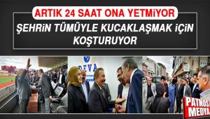 İBRAHİM VAROL AĞRI'DA SEVGİYLE KARŞILANIYOR