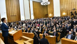 İYİ PARTİ GENEL BAŞKANI MERAL AKŞENER; ‘’BİZE BU KURŞUN MU DUR DİYECEK?’’