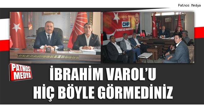 İbrahim Varol'u Hiç Böyle Görmediniz