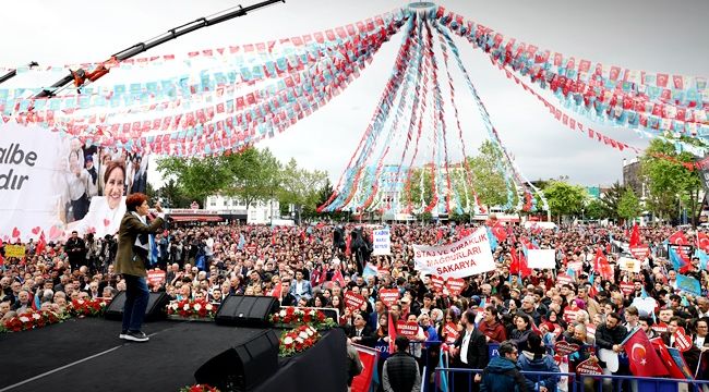 İYİ PARTİ GENEL BAŞKANI MERAL AKŞENER SAKARYA’DA VATANDAŞLARA SESLENDİ