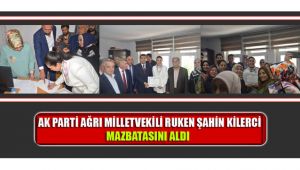 RUKEN ŞAHİN KİLERCİ MAZBATASINI ALDI