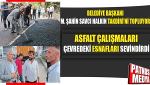 Asfalt Çalışmaları Çevre Esnafını Sevindirdi.