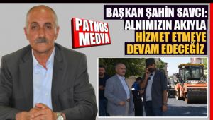 Başkan M.Şahin Savcı, asfalt çalışmalarını denetledi.