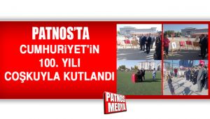 Patnos'ta Cumhuriyet'in 100. Yılı Coşkuyla Kutlandı