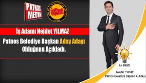 İş Adamı Nejdet Yılmaz Ak Parti den Aday Adayı Olduğunu Açıkladı.