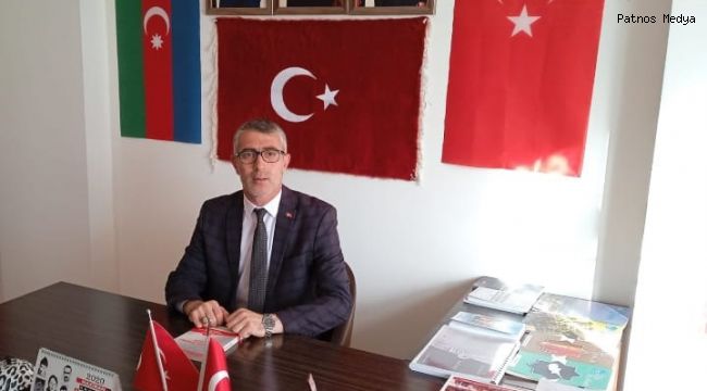 Milliyetçi Hareket Partisi Patnos İlçe Başkanı Kamuran Şimşek'ten Öğretmenler günü mesajı