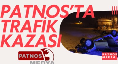 Ağrı Patnos'ta Buzlanma Sonucu Kaza
