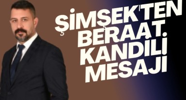 Milliyetçi Hareket Partisi Patnos Belediye Başkan Adayı Bilal Şimşek'ten Beraat Kandili Mesajı