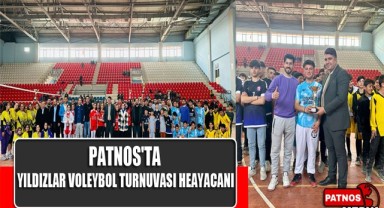 Patnos'ta Yıldızlar Voleybol Turnuvası Heyecanı