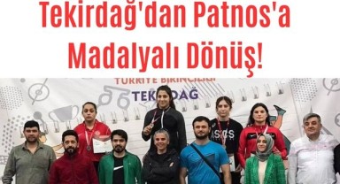Tekirdağ'dan Patnos'a Madalyalı Dönüş!