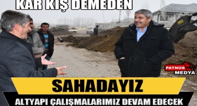 Patnos'un Güzelliğine Güzellik Katmaya Devam Edeceğiz.