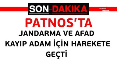 Patnos'ta Jandarma ve AFAD Kayıp Adam İçin Harekete Geçti