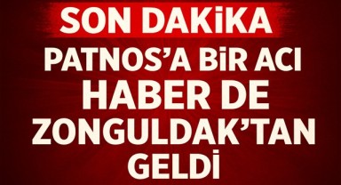 Patnos'a Bir Acı Haber de Zonguldak'tan Geldi