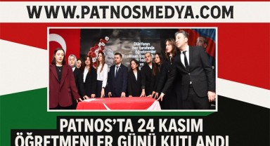 Patnos'ta 24 Kasım Öğretmenler Günü Kutlandı