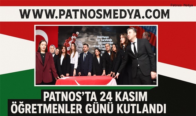 Patnos'ta 24 Kasım Öğretmenler Günü Kutlandı