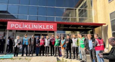 Patnos Ağız ve Diş Sağlığı Merkezi’nde Gerçeği Aratmayan Yangın Tatbikatı