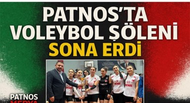 Patnos’ta Voleybol Şöleni Sona Erdi