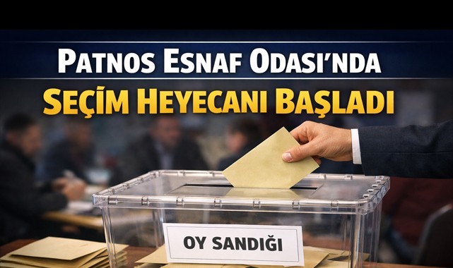 Patnos Esnaf Odası’nda Seçim Heyecanı Başladı