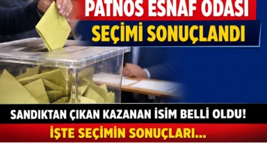 Patnos Esnaf Odası Seçimi Sonuçlandı