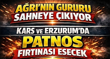 KARS VE ERZURUM'DA PATNOS FIRTINASI ESECEK