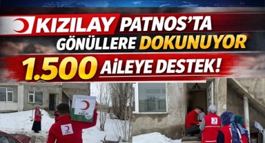 Kızılay Patnos'ta Gönüllere Dokunuyor 1.500 Aileye Destek