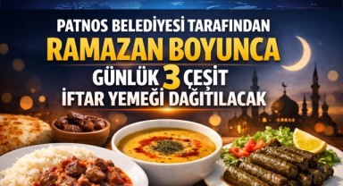 Patnos Belediyesi Tarafından Ramazan Boyunca Günlük 3 Çeşit İftar Yemeği Dağıtılacak