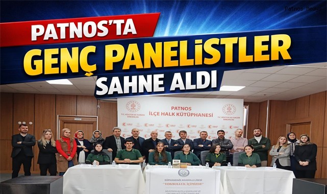 Patnos’ta Genç Panelistler Sahne Aldı