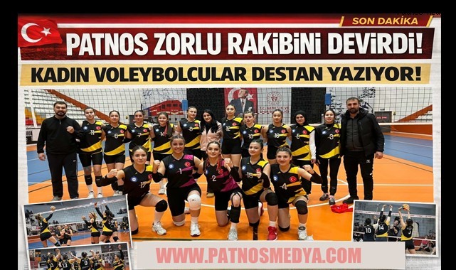 PATNOS SPOR FİNALE KOŞUYOR!
