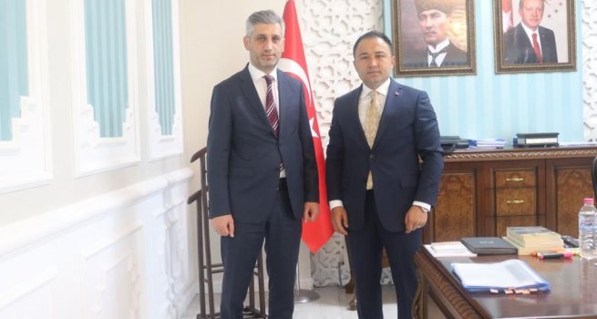 Basın İlan Kurumu (BİK) Erzurum Şube müdürü Şahin, Patnos Kaymakamlığını ziyaret etti