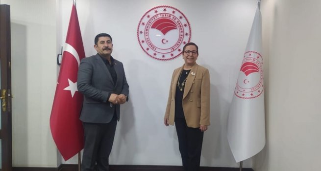 Ziraat Odası Başkanı Hakverdi Ankara’da