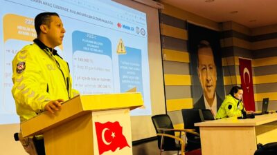 Patnos’ta trafik bilgilendirme toplantısı düzenlendi.