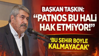 Patnos Bu Hali Hak Etmiyor: Başkan Taşkın’dan Net Mesaj Patnos bu hali hak etmiyor diyen Başkan Taşkın, Patnos’taki yol,