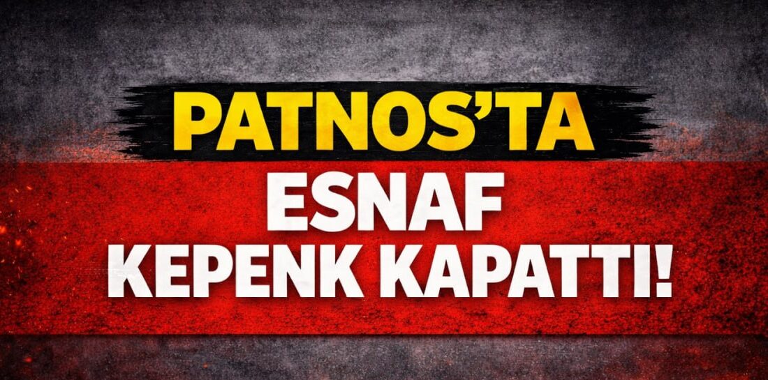 PATNOS’TA ESNAF KEPENK KAPATTI Patnos Sanayi Sitesi, hayatını kaybeden esnaf Gürgin Cengiz için taziye
