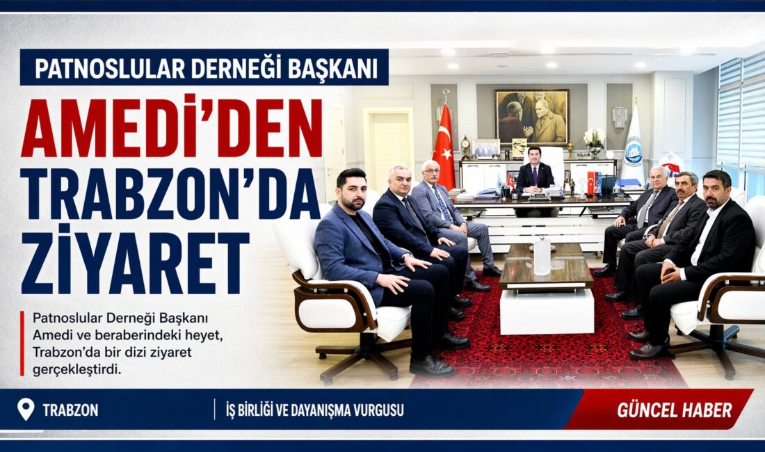 Patnoslular Derneği Başkanı Hakan Amedi,