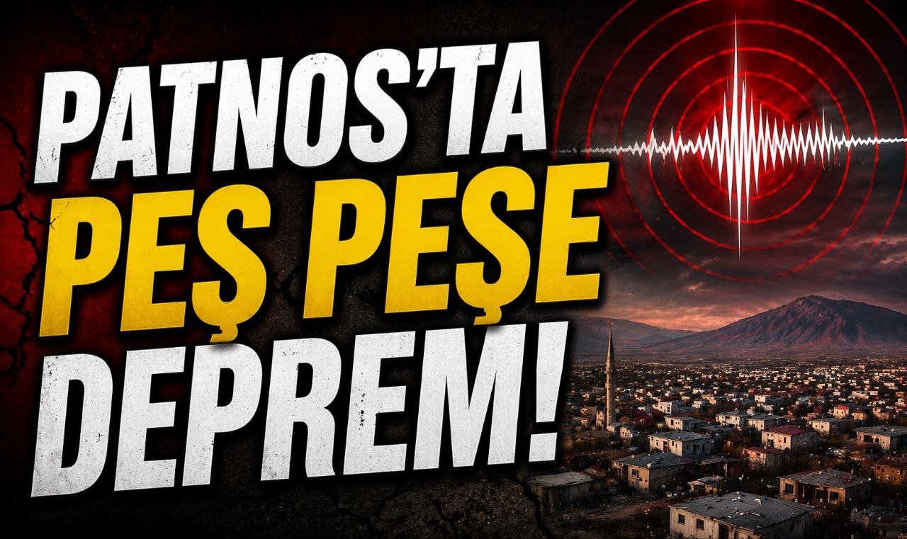 Ağrı’nın Patnos ilçesinde gün içinde 3 deprem meydana geldi. En