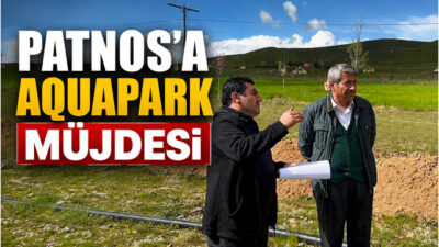 Patnos Belediye Başkanı Abdulhalık Taşkın, ilçeye kazandırılacak Aquapark projesinin hazır