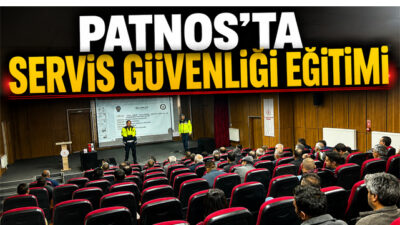 Patnos’ta okul servis şoförleri ve okul irtibat görevlilerine yönelik trafik