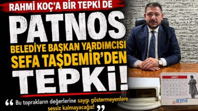 Patnos Belediye Başkan Yardımcısı Sefa Taşdemir, iş insanı Rahmi Koç’un