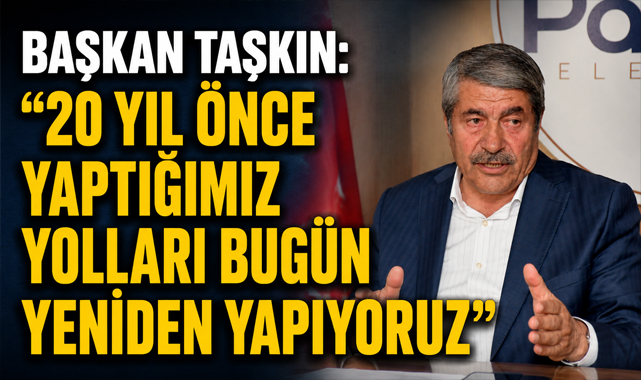 BAŞKAN TAŞKIN: “20 YIL ÖNCE YAPTIĞIMIZ YOLLARI BUGÜN YENİDEN YAPIYORUZ” Patnos Belediye Başkanı Abdulhalık Taşkın, yıllar önce yapılan yolların yenilenmesi