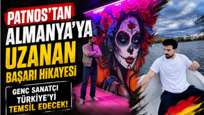 Ağrı'nın Patnos ilçesinde doğan genç graffiti sanatçısı Cihan Erçetin, sanat
